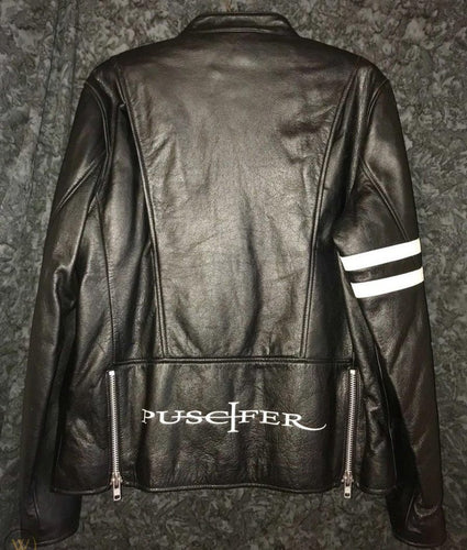 Puscifer Maynard James Keenan Black Leather Jacket