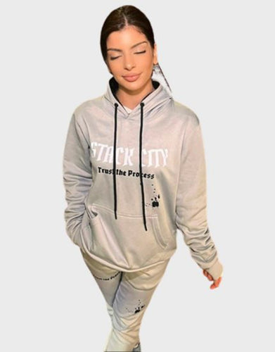 Trendy Trust The Process Tracksuit For Unisex