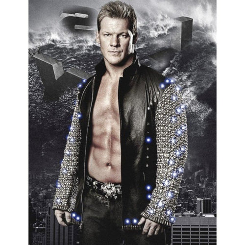 WWE Chris Jericho Light Up Leather Jacket