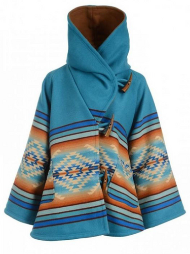 Kelly Reilly Yellowstone Bethany Dutton Blue Hooded Coat