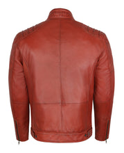 Load image into Gallery viewer, Mens Casual Style Stand Collar Leather Jackets
