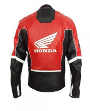 Load image into Gallery viewer, Honda CBR  Motorcycle Men Leather Jacket
