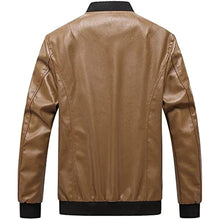 Load image into Gallery viewer, Mens Casual Collar Short Leather Jackets
