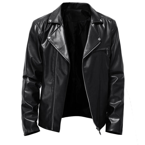 Men's Casual Warm Stylish Leather Jacket