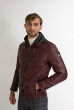 Load image into Gallery viewer, Mens Stylish Roast Beef Leather Jacket
