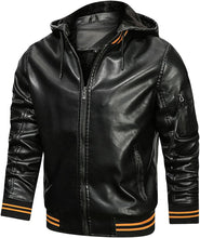 Load image into Gallery viewer, Mens Glamorous Black Motorcycle Riding Jacket
