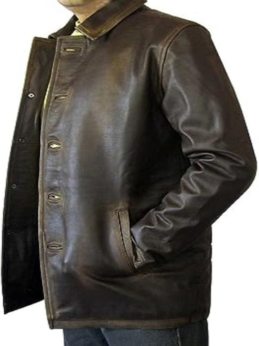 Dean Winchester Supernatural Brown Leather Coat