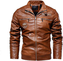 Load image into Gallery viewer, Men&#39;s Stylish Winter Windbreaker BIker Jacket
