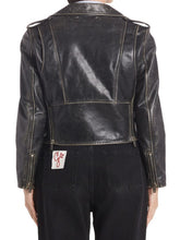 Load image into Gallery viewer, Womens Chiodo Destiny Leather Biker Jacket
