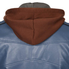 Load image into Gallery viewer, Halloween Carnival Blue Hooded Jacket
