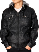 Load image into Gallery viewer, Men&#39;s Premium Designer Black Leather Jacket
