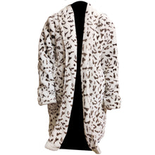 Load image into Gallery viewer, Yellowstone Leather Leopard Coat

