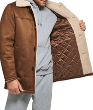 Load image into Gallery viewer, Men&#39;s Faux Long Shearling Jacket
