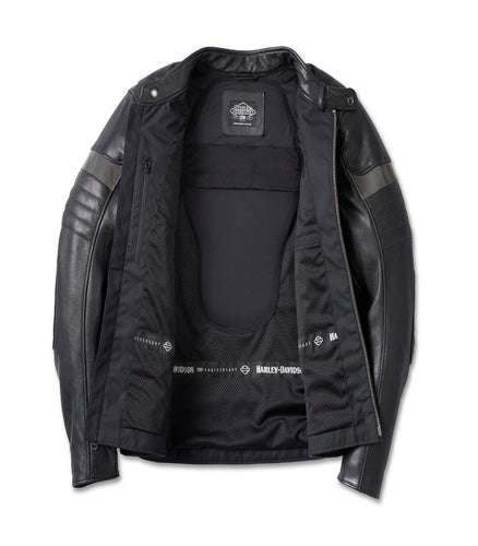 Harley-Davidson Men's Stylish Black Leather Jacket