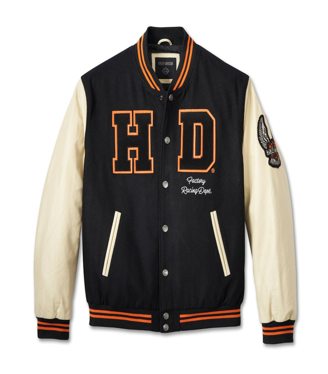 Harley Davidson Mens Varsity Jacket