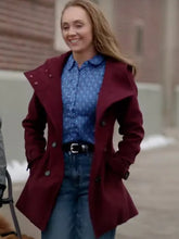 Load image into Gallery viewer, My Christmas Guide 2023 Amber Marshall Wool Coat
