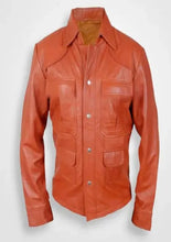 Load image into Gallery viewer, Tom Cruise American Made Tan Leather Jacket
