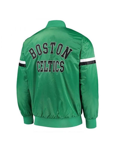 Boston Celtics Starter Green Varsity Jacket