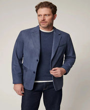 Load image into Gallery viewer, Mens Classy Embossed Blue Blazer
