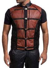 Load image into Gallery viewer, Farscape John Crichton Leather Vest
