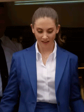 Load image into Gallery viewer, Freelance (2023) Alison Brie Blue Blazer
