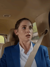 Load image into Gallery viewer, Freelance (2023) Alison Brie Blue Blazer
