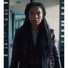 Load image into Gallery viewer, Jaz Sinclair Gen V 2023 Marie Moreau Leather Jacket
