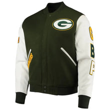 Load image into Gallery viewer, Green Bay Packers Varsity Jacket
