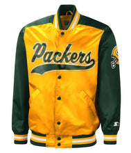 Load image into Gallery viewer, Green Bay Packers Satin Jacket
