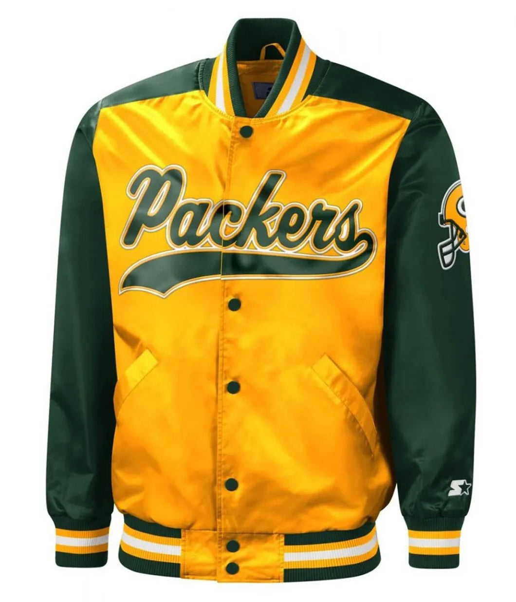 Green Bay Packers Satin Jacket