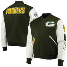 Load image into Gallery viewer, Green Bay Packers Varsity Jacket
