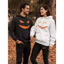 Load image into Gallery viewer, Halloween 2023 Couple Hoodie Black and White Color
