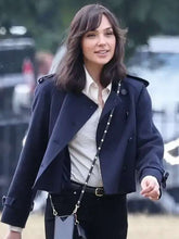 Load image into Gallery viewer, Heart of Stone Gal Gadot Navy Blue Jacket
