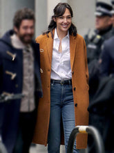 Load image into Gallery viewer, Heart of Stone 2023 Gal Gadot Brown Woolen Coat
