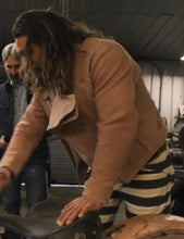 Load image into Gallery viewer, Jason Momoa On The Roam 2024 Brown Jacket
