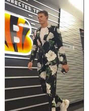 Load image into Gallery viewer, Mens Joe Burrow Floral Suit
