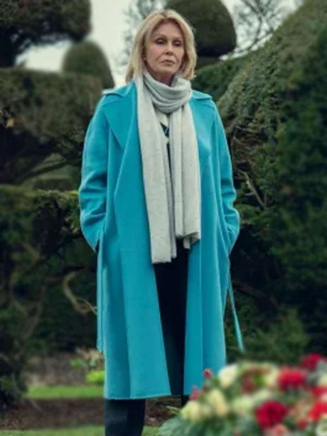 Judith Burkett Fool Me Once Blue Coat