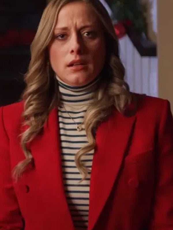Marlie Collins Just Like A Christmas Movie 2023 Emily Red Coat