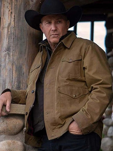 Kevin Costner John Dutton Yellowstone Season 2 Jacket