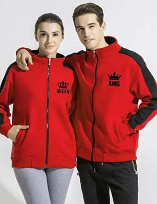 King and Queen Couple Matching Jacket