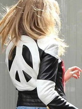 Load image into Gallery viewer, Kylie Minogue Red Heart Leather Jacket
