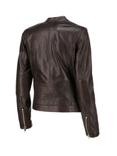 Load image into Gallery viewer, Womens Stylish Biker  Real Leather Jacket
