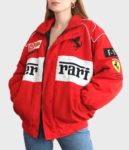 Lana Del Rey Ferrari Racing Jacket
