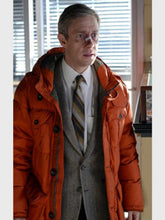Load image into Gallery viewer, Martin Freeman Fargo Orange Bomber Jacket
