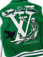 Load image into Gallery viewer, Louis-Vuitton-Patch-Varsity-Jacket
