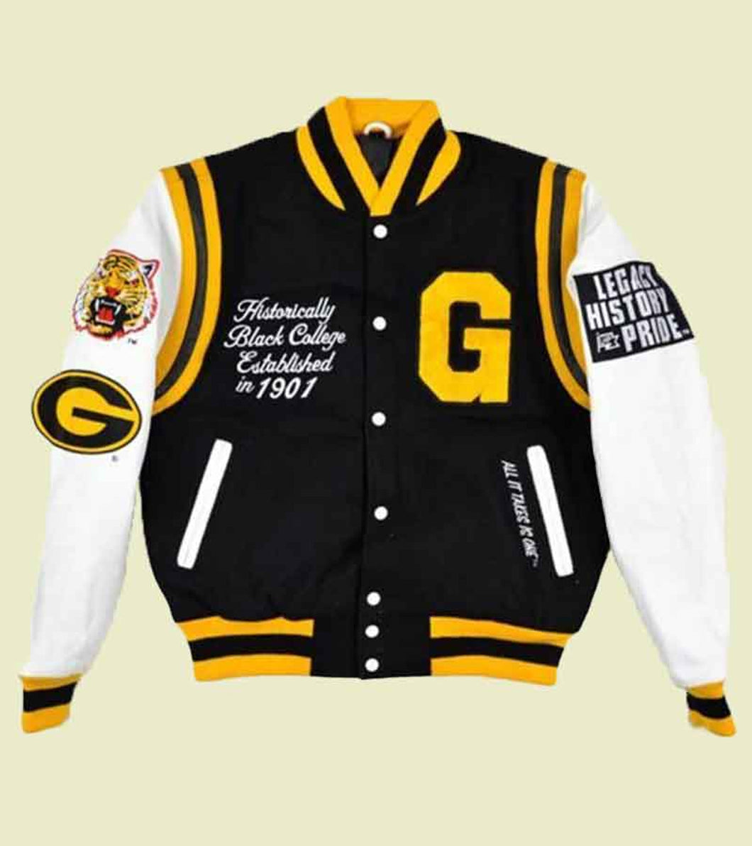 Grambling State University Motto Varsity Jacket