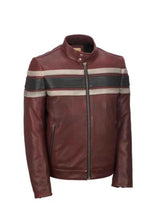Load image into Gallery viewer, Mens Retro Red Waxed Vintage Jacket
