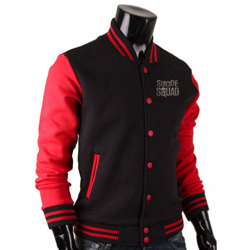 Men's Stylish Suicide Squad Varsity Jacket