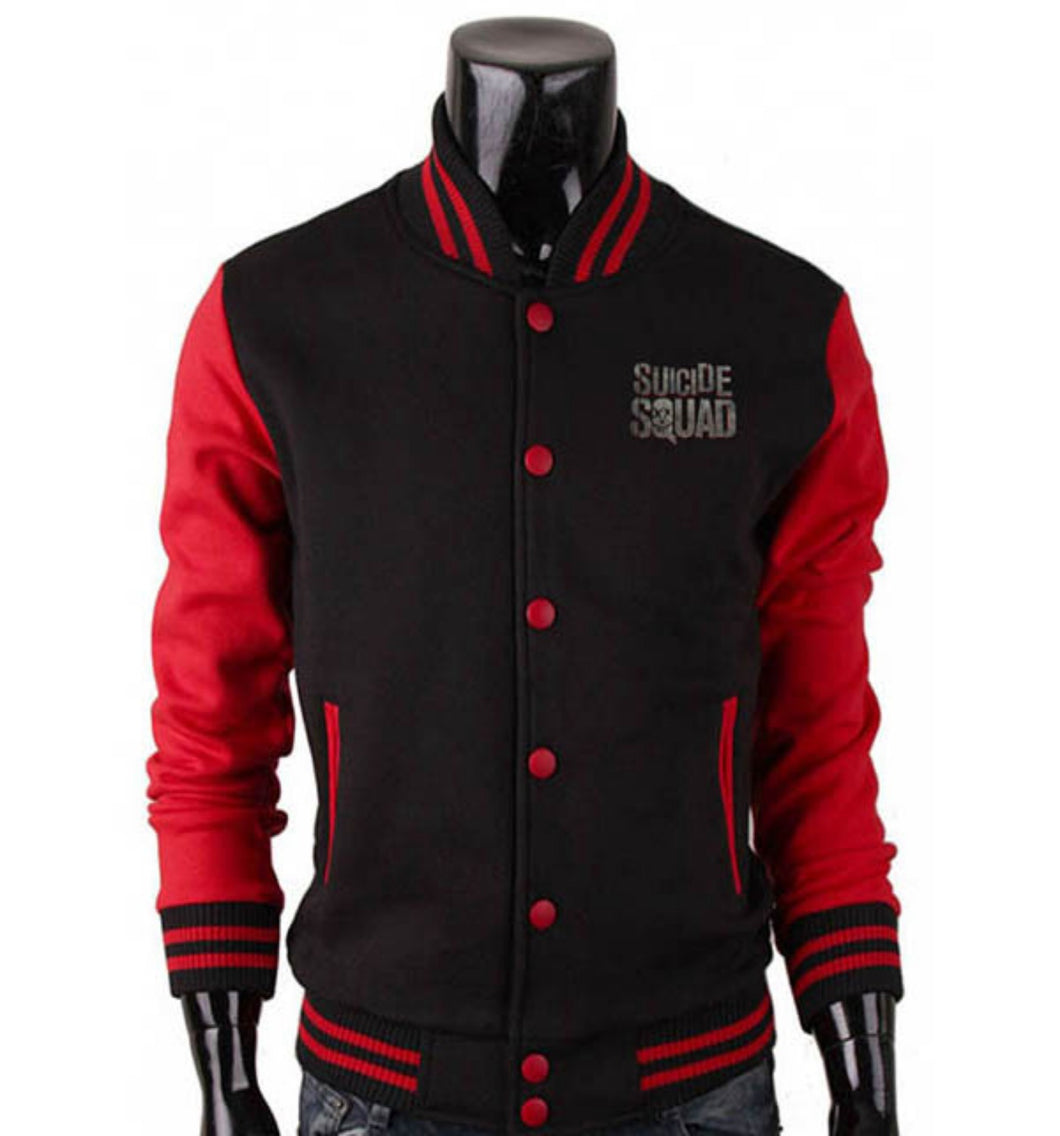 Men's Stylish Suicide Squad Varsity Jacket