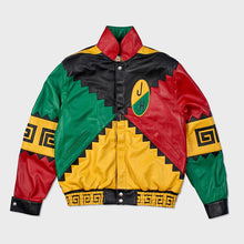 Load image into Gallery viewer, Martin Fitzgerald Lawrence Multicolored Leather Jacket

